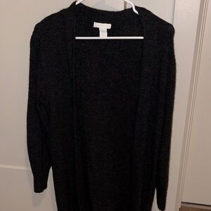 H&M Women's Charcoal Gray Sweater